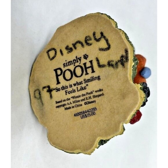 Disney Simply Pooh “So This is What Smiling Feels Like" Tigger & Eyore Figurine - Picture 10 of 12